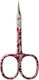 Stainless Nail Scissors Pink