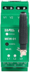 Zamel Energie-Analysator Elektrischer Messgeräte Schiene Dreiphasig Wi-Fi MEW-01/LITE Zamel Energie-Analysator Elektrischer Messgeräte Schiene Dreiphasig Wi-Fi MEW-01/LITE
