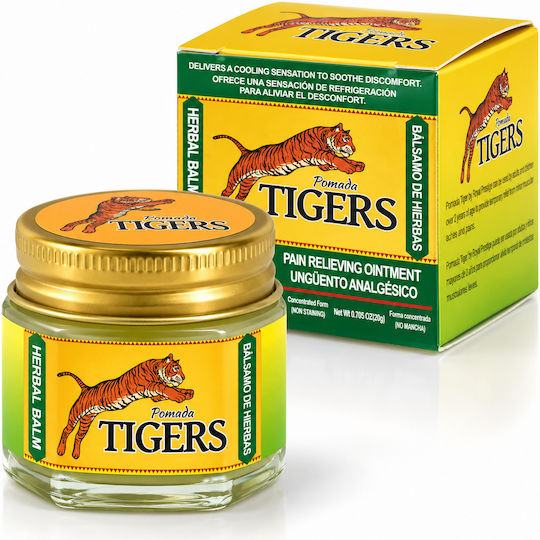 Pomada Tigers Thermische Salbe für Muskeln Knochen & Gelenkheilmittel 20gr