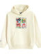 Kids Beige Hooded Sweatshirt