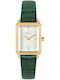 Breil Men's Battery Watch With Green Leather Strap