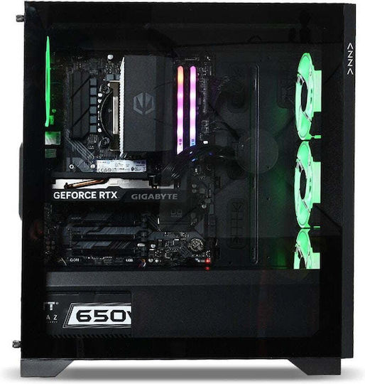 NTT System Hiro Гейминг Настолен Компютър Ultra 5-225F 32GB DDR5 1.0TB SSD GeForce RTX 5070 W11 Home