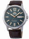 Orient Contemporary Men's Automatic Watch with Brown Leather Strap