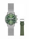 Breil Six.3.nine Men's Battery Chronograph Watch With Silver Steel Bracelet