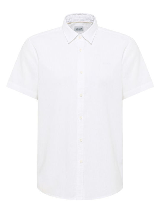 Short Sleeve Shirt in Regular Fit White