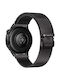 Curea Forcell F-design Fs10 Samsung Galaxy Watch Magnetic Oțel 20mm Negru
