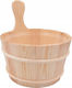 4living Wooden Sauna Barrel Plastic Lining 4lt