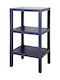 Katex Floor Bathroom Shelf Plastic 38x29x74cm Grey
