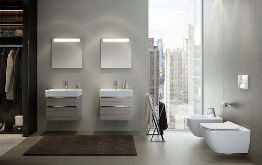 Cersanit Unitate De Mobilier Pentru Baie Fără Chiuvetă Gri