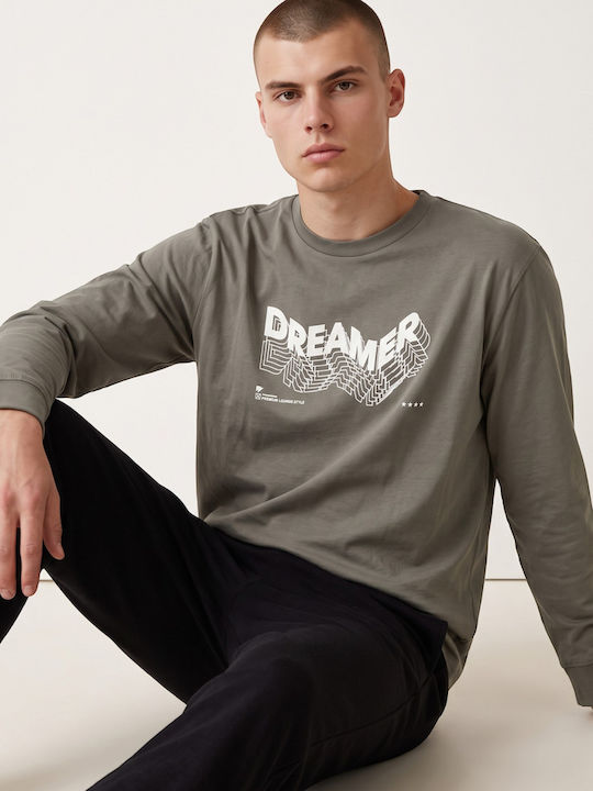 Herrenpyjama Minerva Dreamer 100% Baumwoll-Peni...