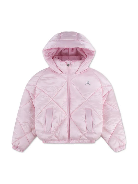 Kinder Sport Jacke Kurz Rosa