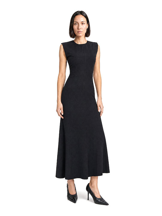 Sommer Maxi Abendkleid Schwarz