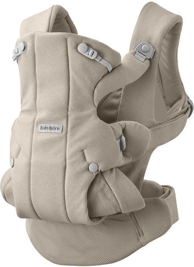 BabyBjorn Класически кенгуру Бежов с Максимално тегло 5kg