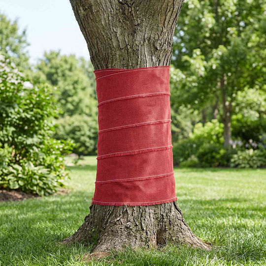 vidaXL Dekorationsstoff 100x10000cm Rot