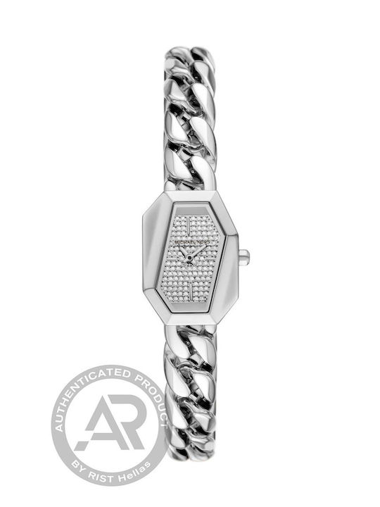 Michael Kors Suri Women's Battery Watch with Silver Stainless Steel Bracelet