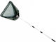 Baracuda Kw002 Plasă de pescuit triunghiulară Lungime totală 1.55 M Deschidere 40 Cm
