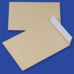 Office Products Σετ Φάκελοι Αλληλογραφίας 250τμχ Καφέ
