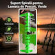 Spiral Rod Holder Fishing Rod Green