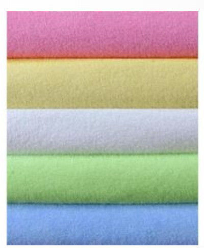 Matex Waterproof Baby Crib Mattress Protector Blue Terry Towel with Border 120x60cm