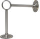 Double Support Brass Handrail Tube Ø35 21cm Matte Nickel Metalor 075-8321