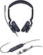 Yealink Uh46 Dual Teams VOIP-Headset Usb-a & Usb-c Adapter Kabelgebundene Kopfhörer Mikrofon