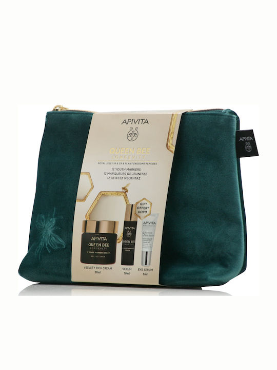 Apivita Queen Bee Σετ Περιποίησης για Αντιγήρανση & Σύσφιξη 4τμχ