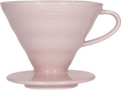 Hario Ceramic Drip V60-02 Pink Hario Ceramic Drip V60-02 Pink