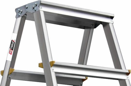 AWTools Aluminum Ladder with 6 Steps