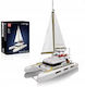 Mould King Building Blocks Catamaran Sailboat for 8+ Years 890 Pieces