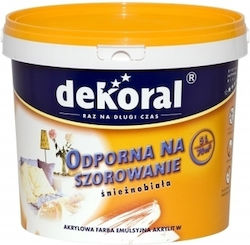 Culoarea Lacului Dekoral Akrylit W Plus 10lt Alb