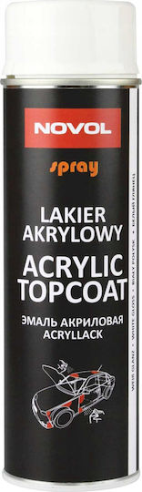 Novol Novol Acryl-Polymer Hochtemperatur Glänzendes Effekt Weiß Weiß 500ml