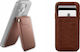 Peak Design Peak Design Mobile Wallet Stand Portofel Magnetic pentru Telefon Suport Roșu