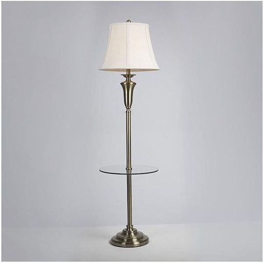 Eurolamp Estheti Floor Lamp H155xL41.5cm White