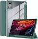 Калъф за таблет 4kom L Clear Pencil Капак Стойка Lenovo Tab K11 Plus 11.45'' Tb352fu Зелен