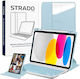 4KOM L Калъф 360° Клавиатура Apple iPad 10.9 2022 Gen 10 11 2025 A16 Gen 11