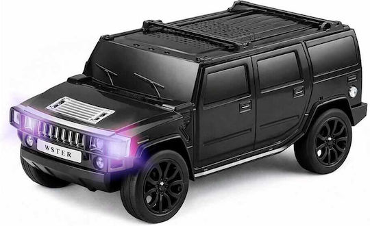 WSTER WS-590 Boxă Bluetooth 20W cu Radio și Durata Bateriei până la 2 Ore Neagră