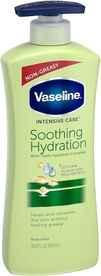 Vaseline Intensive Care Loțiune de corp hidratantă pentru piele uscată 600ml