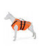 Lalazoo Hundemantel für Hunde Orange XLarge mit Rückenlänge 44 cm