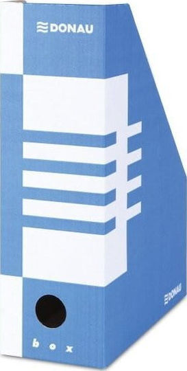 Donau 100 Papier Magazinordner Weiß-Blau