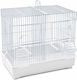 Colivie pentru Păsări 44x26.5x32cm Alb