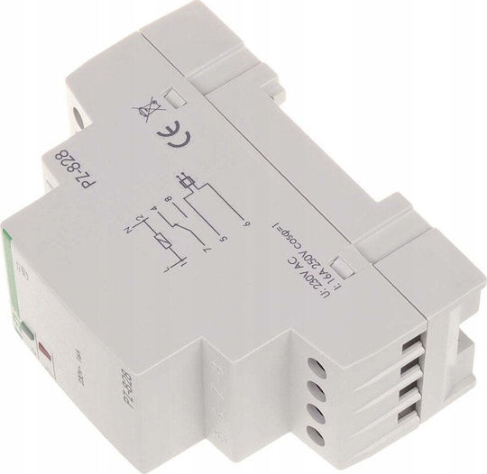 F&f Предавател За Контрол На Ниво На Течност 16a 1-100kohm 230v Ac Pz-828b