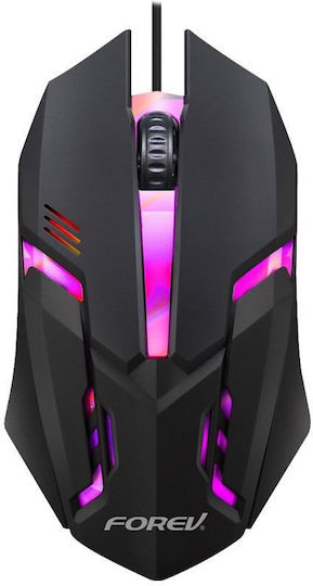 Forever FV-136 Gaming Maus Schwarz