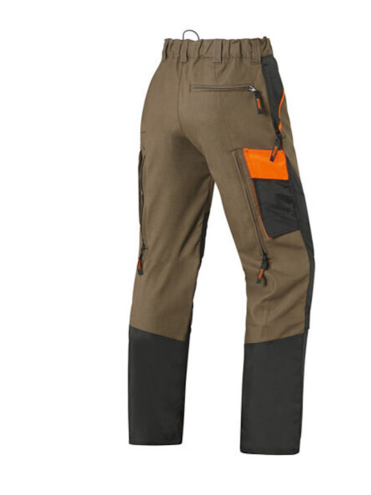 Stihl Pantaloni de lucru maro Stihl Pantaloni de lucru maro