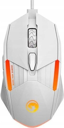 Marvo M291 Геймърска мишка 6400 DPI Бяла