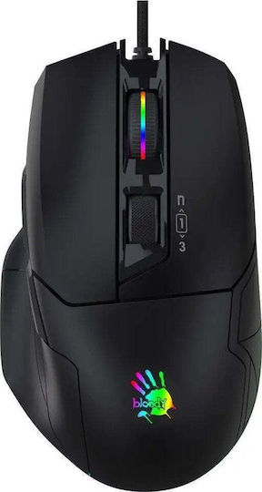 A4Tech W70 Gaming Maus 12000 DPI Schwarzes