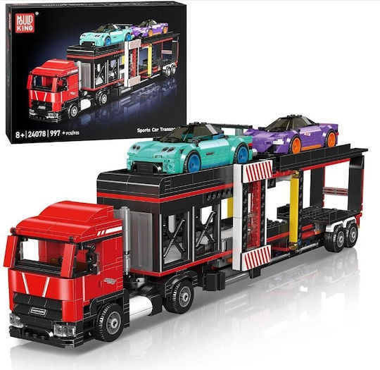 Mould King Building Blocks Transporter Truck for 8+ Years 997 Pieces