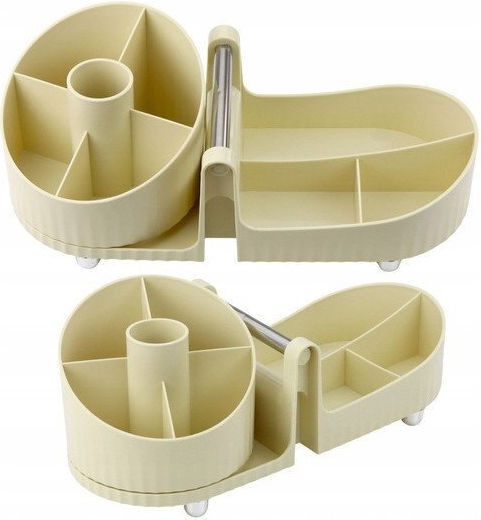 Lean Toys Organizator Rotativ Pentru Cosmetice Lean Toys Organizator Rotativ Pentru Cosmetice