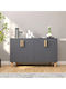 SteweHome Konsolentisch Holz Braun M120xB30xH75cm