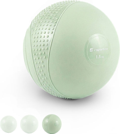 inSPORTline Medicine Ball 1.5kg In Beige Colour
