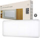 Mill Invisible Smart Konvektorheizung Wand 1300W mit Elektronischem Thermostat und WiFi Weiß
